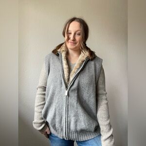 Faux Fur Lined Vest